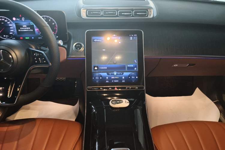 Used Mercedes-Benz S-Class 2021 S 400 L Business Model Audio And AC Panel