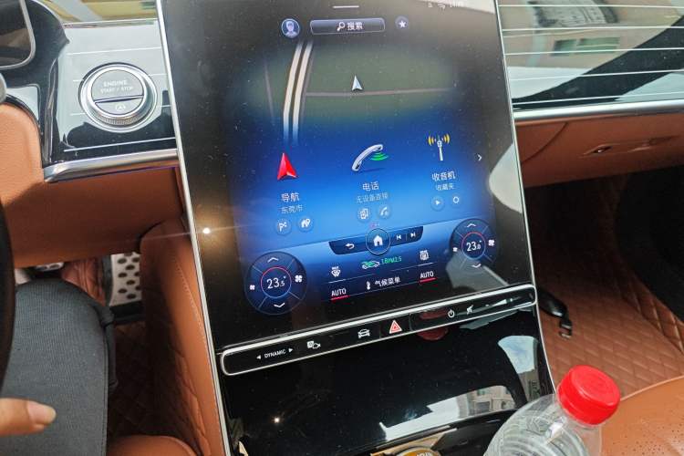 Used Mercedes-Benz S-Class 2021 S 400 L Business Model Audio And AC Panel