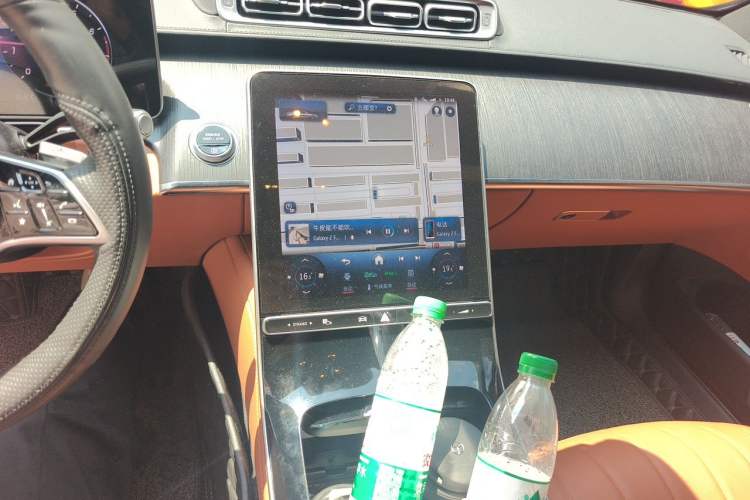 Used Mercedes-Benz S-Class 2021 S 400 L Business Model Audio And AC Panel