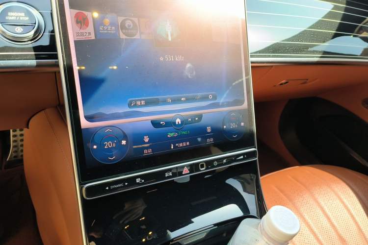 Used Mercedes-Benz S-Class 2021 S 450 L 4MATIC Audio And AC Panel