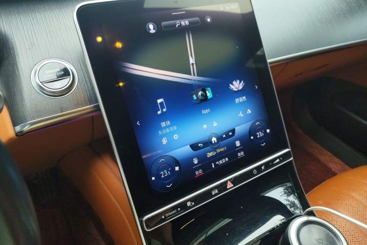 Used Mercedes-Benz S-Class 2021 S 400 L Business Model Audio And AC Panel