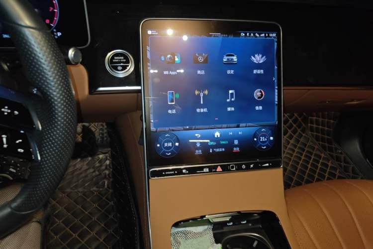 Used Mercedes-Benz S-Class 2021 S 450 L 4MATIC Audio And AC Panel