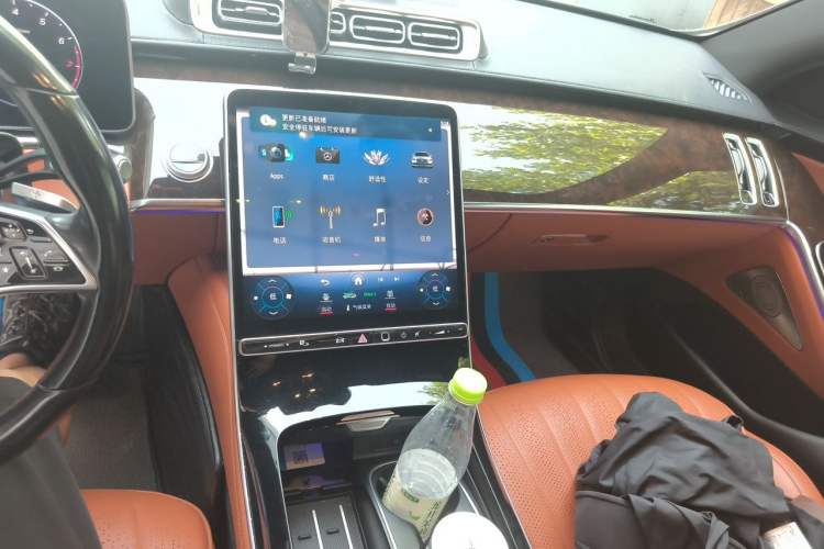 Used Mercedes-Benz S-Class 2021 S 400 L Luxury Model Audio And AC Panel