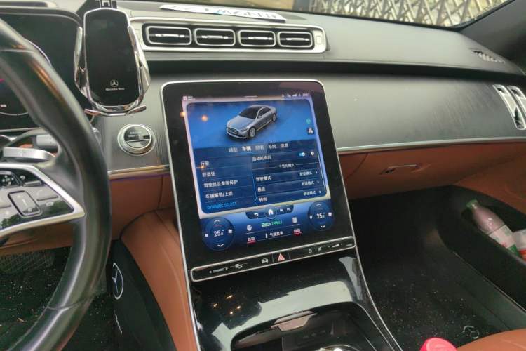 Used Mercedes-Benz S-Class 2021 S 400 L Business Model Audio And AC Panel