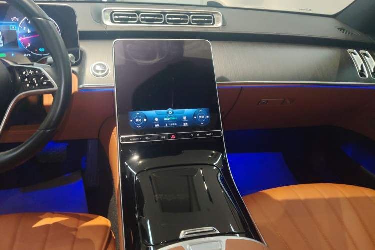 Used Mercedes-Benz S-Class 2021 S 400 L Business Model Audio And AC Panel