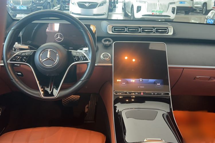 Used Mercedes-Benz S-Class 2021 S 400 L Business Model Audio And AC Panel