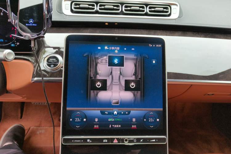 Used Mercedes-Benz S-Class 2021 S 450 L 4MATIC Audio And AC Panel