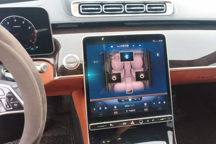 Used Mercedes-Benz S-Class 2021 S 400 L Luxury Model Audio And AC Panel