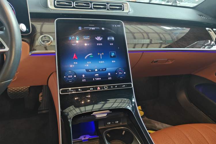 Used Mercedes-Benz S-Class 2021 S 400 L Luxury Model Audio And AC Panel