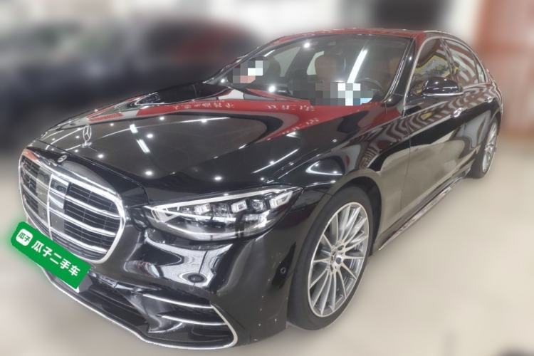 Used Mercedes-Benz S-Class 2021 Restyled S 450 L 4MATIC Guazi used car, China used car export, Used car for sale, Used Mercedes-Benz cars, Cheapest cars for sale