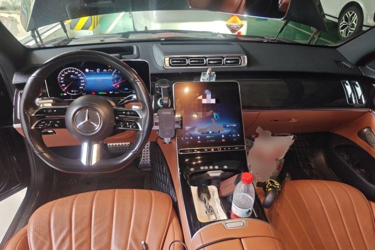 Used Mercedes-Benz S-Class 2021 S 450 L 4MATIC Center Console