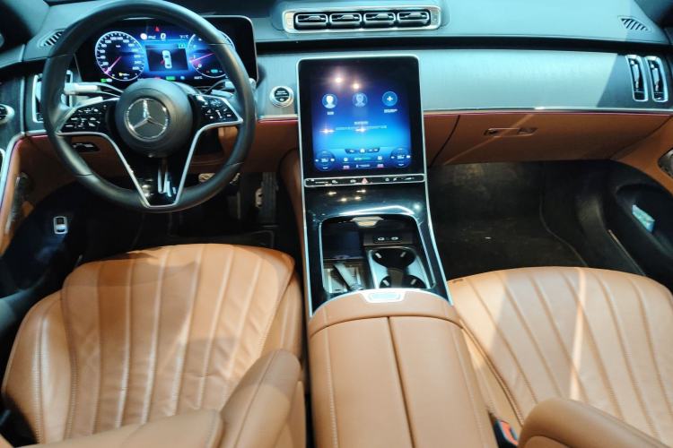 Used Mercedes-Benz S-Class 2021 S 400 L Business Model Center Console
