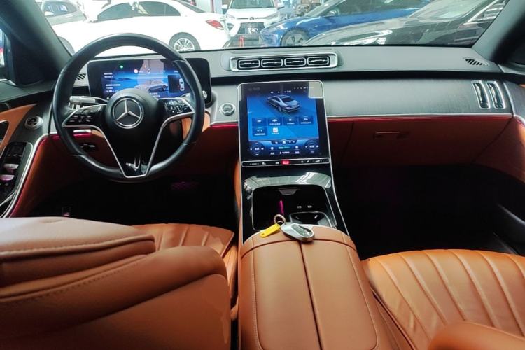Used Mercedes-Benz S-Class 2021 S 400 L Business Model Center Console