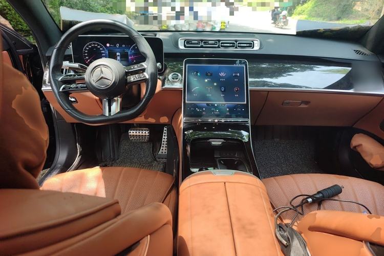 Used Mercedes-Benz S-Class 2021 S 450 L 4MATIC Center Console