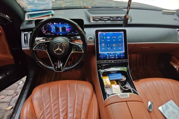 Used Mercedes-Benz S-Class 2021 S 400 L Business Model Center Console