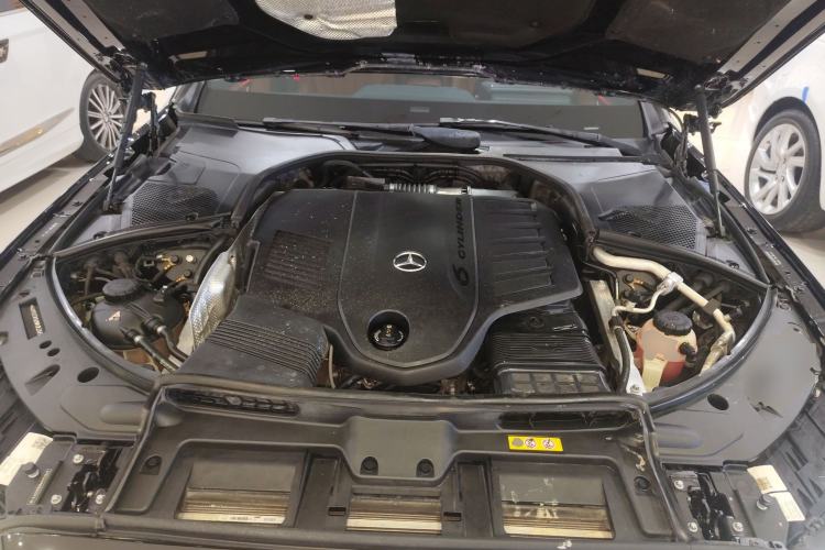 Used Mercedes-Benz S-Class 2021 S 400 L Business Model Engine Bay