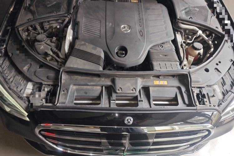 Used Mercedes-Benz S-Class 2021 S 450 L 4MATIC Engine Bay