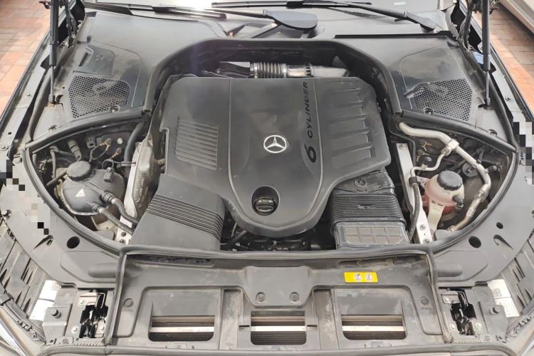 Used Mercedes-Benz S-Class 2021 S 400 L Luxury Model Engine Bay