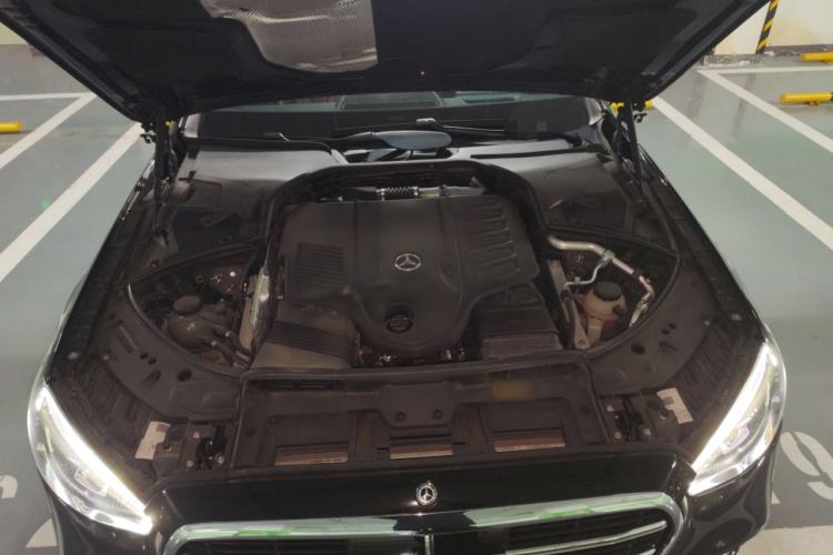 Used Mercedes-Benz S-Class 2021 S 450 L 4MATIC Engine Bay