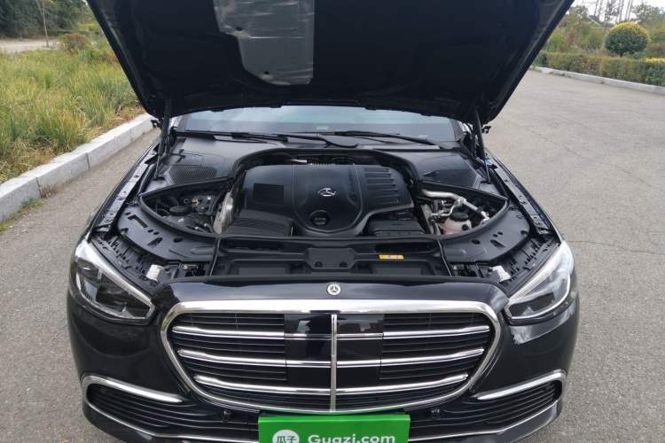 Used Mercedes-Benz S-Class 2021 S 400 L Business Model Engine Bay