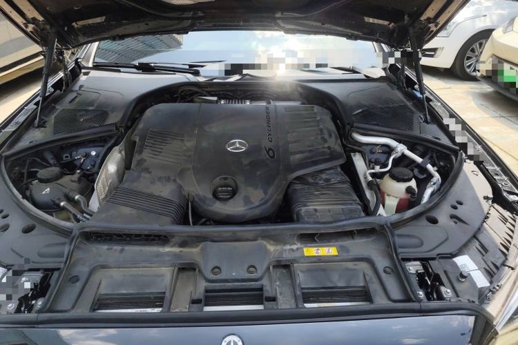 Used Mercedes-Benz S-Class 2021 S 400 L Business Model Engine Bay