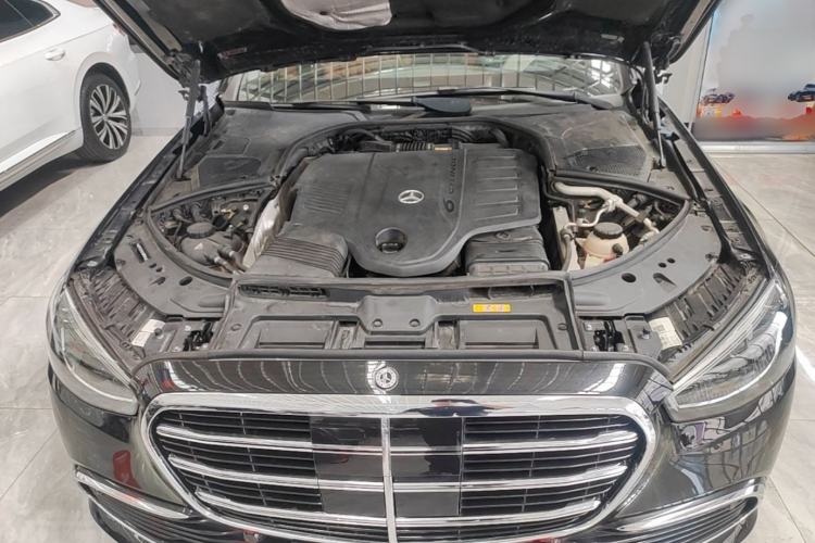 Used Mercedes-Benz S-Class 2021 S 400 L Business Model Engine Bay