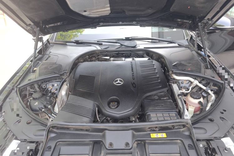 Used Mercedes-Benz S-Class 2021 S 400 L Luxury Model Engine Bay