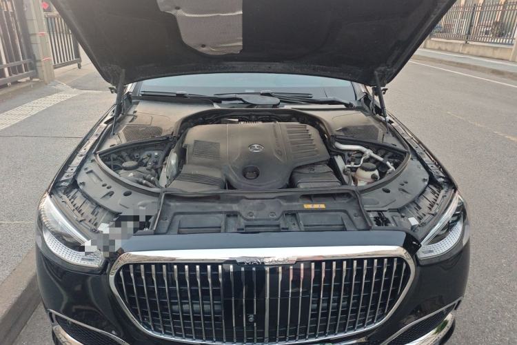 Used Mercedes-Benz S-Class 2021 S 450 L 4MATIC Engine Bay