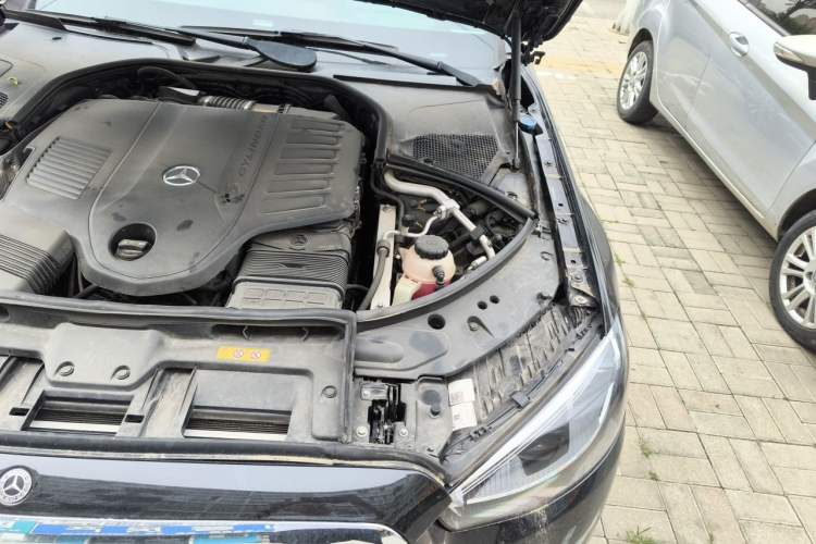 Used Mercedes-Benz S-Class 2021 S 400 L Luxury Model Engine Bay Left