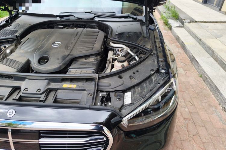 Used Mercedes-Benz S-Class 2021 S 450 L 4MATIC Engine Bay Left