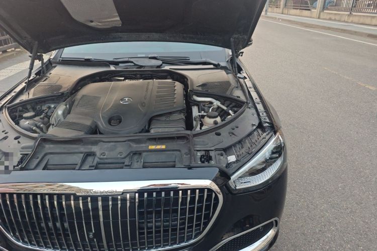Used Mercedes-Benz S-Class 2021 S 450 L 4MATIC Engine Bay Left