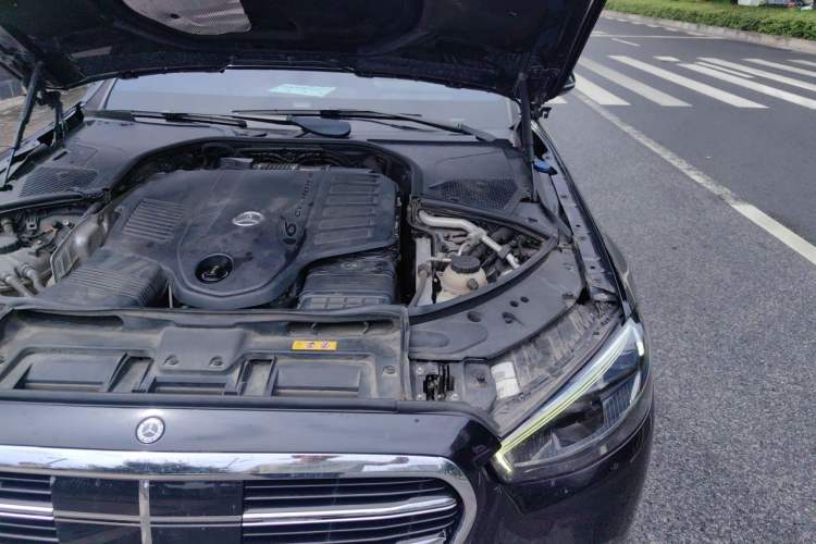 Used Mercedes-Benz S-Class 2021 S 400 L Business Model Engine Bay Left