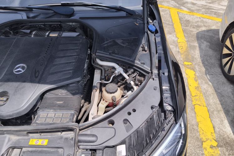 Used Mercedes-Benz S-Class 2021 S 400 L Luxury Model Engine Bay Left