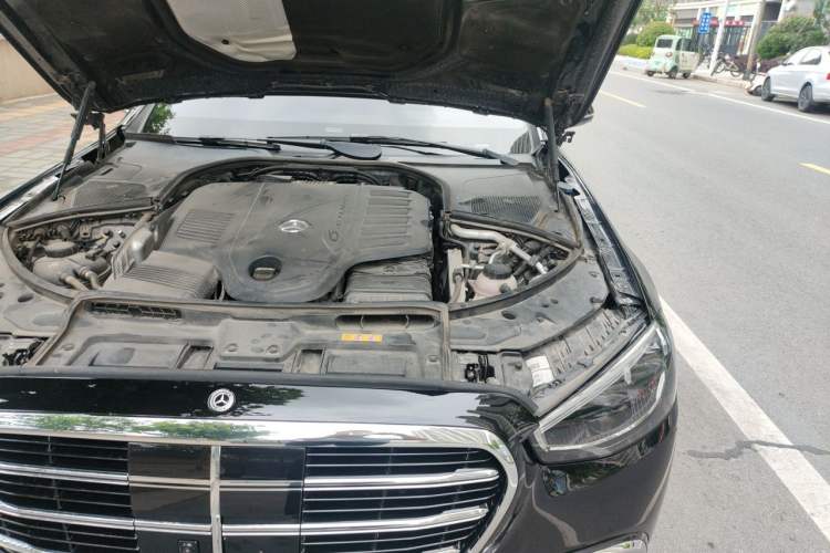 Used Mercedes-Benz S-Class 2021 S 400 L Luxury Model Engine Bay Left