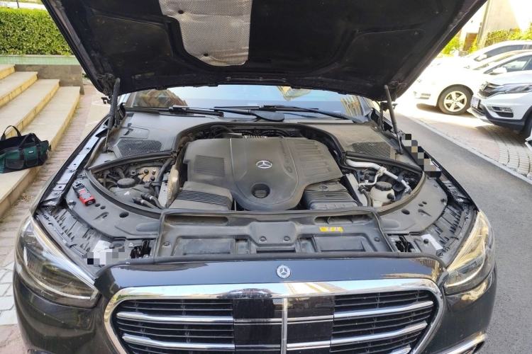 Used Mercedes-Benz S-Class 2021 S 400 L Business Model Engine Bay