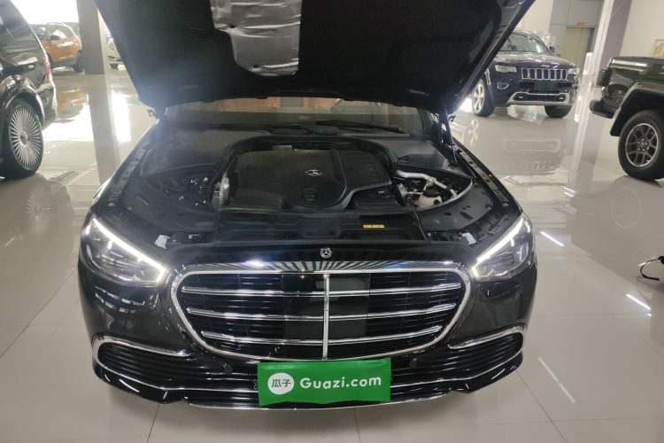 Used Mercedes-Benz S-Class 2021 S 400 L Business Model Engine Bay