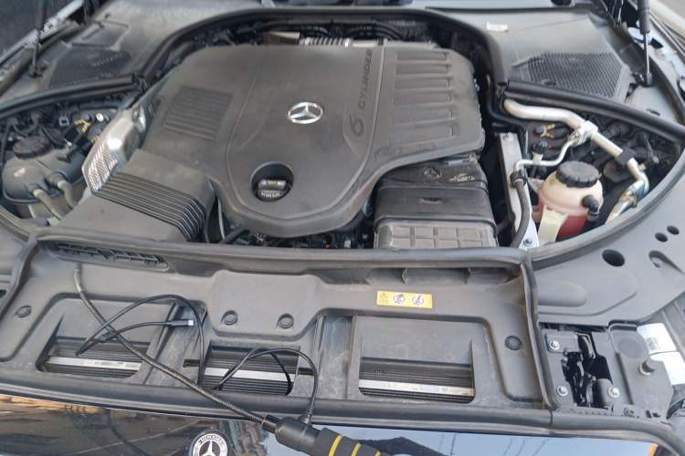 Used Mercedes-Benz S-Class 2021 S 450 L 4MATIC Engine Bay