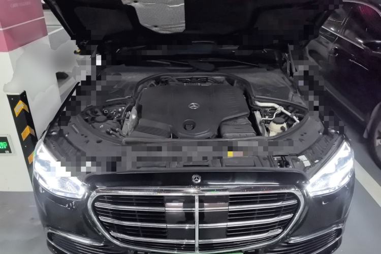 Used Mercedes-Benz S-Class 2021 S 400 L Business Model Engine Bay