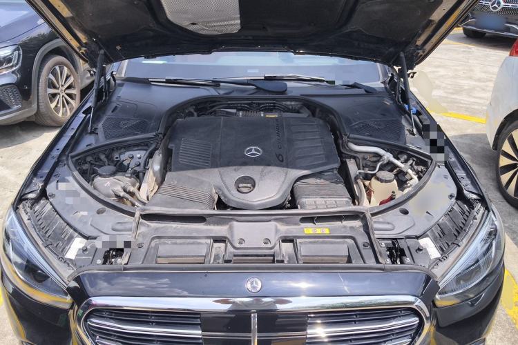 Used Mercedes-Benz S-Class 2021 S 400 L Luxury Model Engine Bay