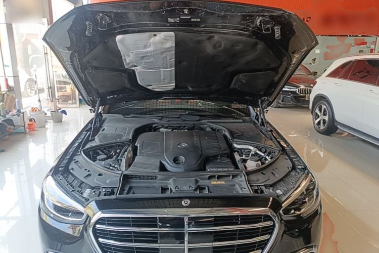Used Mercedes-Benz S-Class 2021 S 400 L Business Model Engine Bay