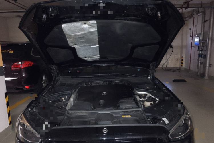 Used Mercedes-Benz S-Class 2021 S 400 L Luxury Model Engine Bay