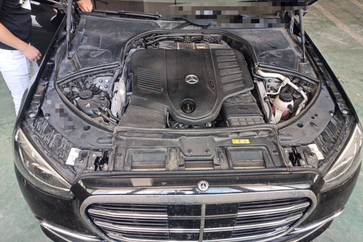 Used Mercedes-Benz S-Class 2021 S 450 L Engine Bay