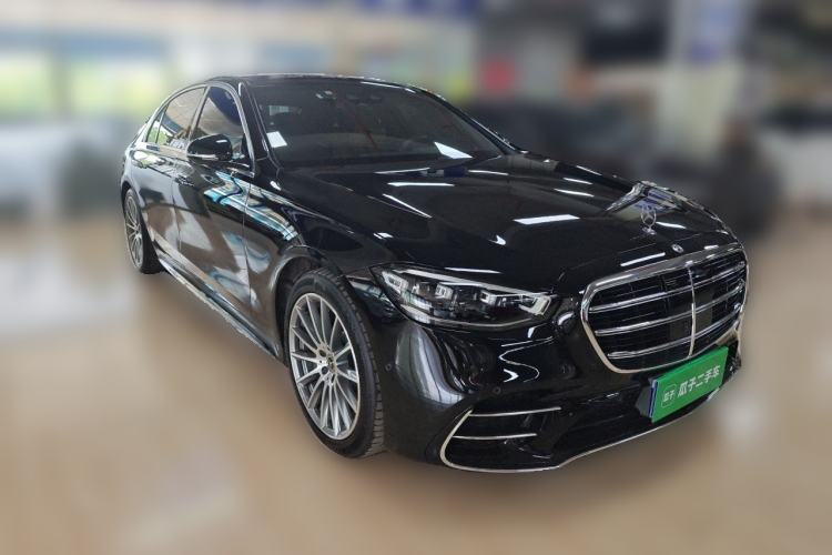 Used Mercedes-Benz S-Class 2021 S 450 L 4MATIC Front Right 45 Deg