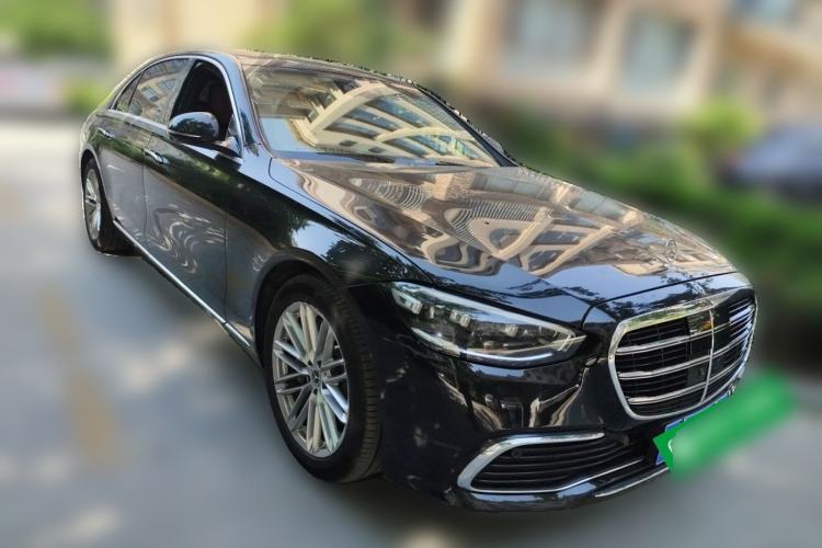 Used Mercedes-Benz S-Class 2021 S 450 L Front Right 45 Deg