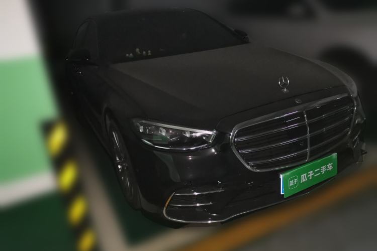 Used Mercedes-Benz S-Class 2021 S 450 L 4MATIC Front Right 45 Deg