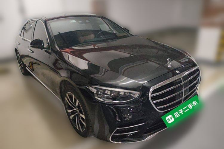 Used Mercedes-Benz S-Class 2021 S 400 L Business Model Front Right 45 Deg