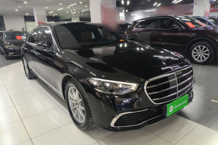 Used Mercedes-Benz S-Class 2021 S 400 L Business Model Front Right 45 Deg