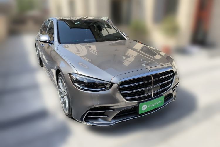 Used Mercedes-Benz S-Class 2021 S 450 L 4MATIC Front Right 45 Deg