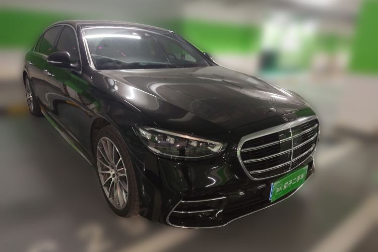 Used Mercedes-Benz S-Class 2021 S 450 L 4MATIC Front Right 45 Deg