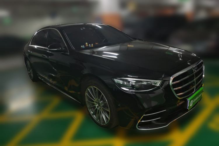 Used Mercedes-Benz S-Class 2021 S 450 L 4MATIC Front Right 45 Deg